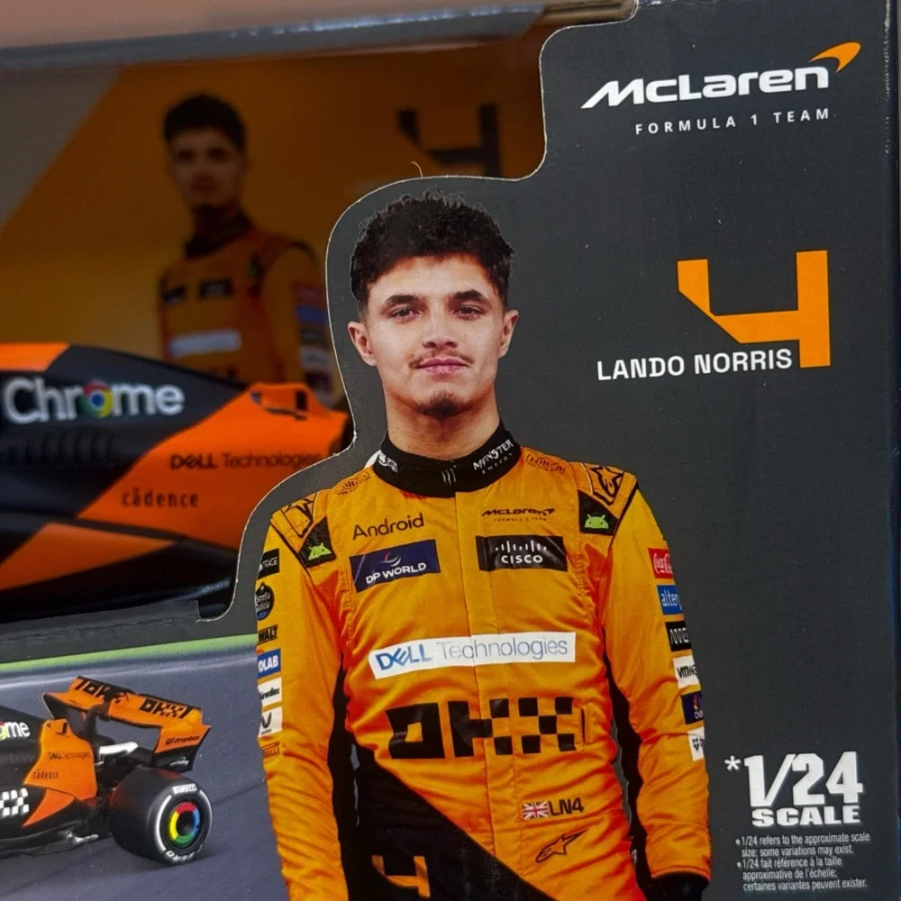 McLaren MCL36 Miami Grand Prix 2024 Toy Car